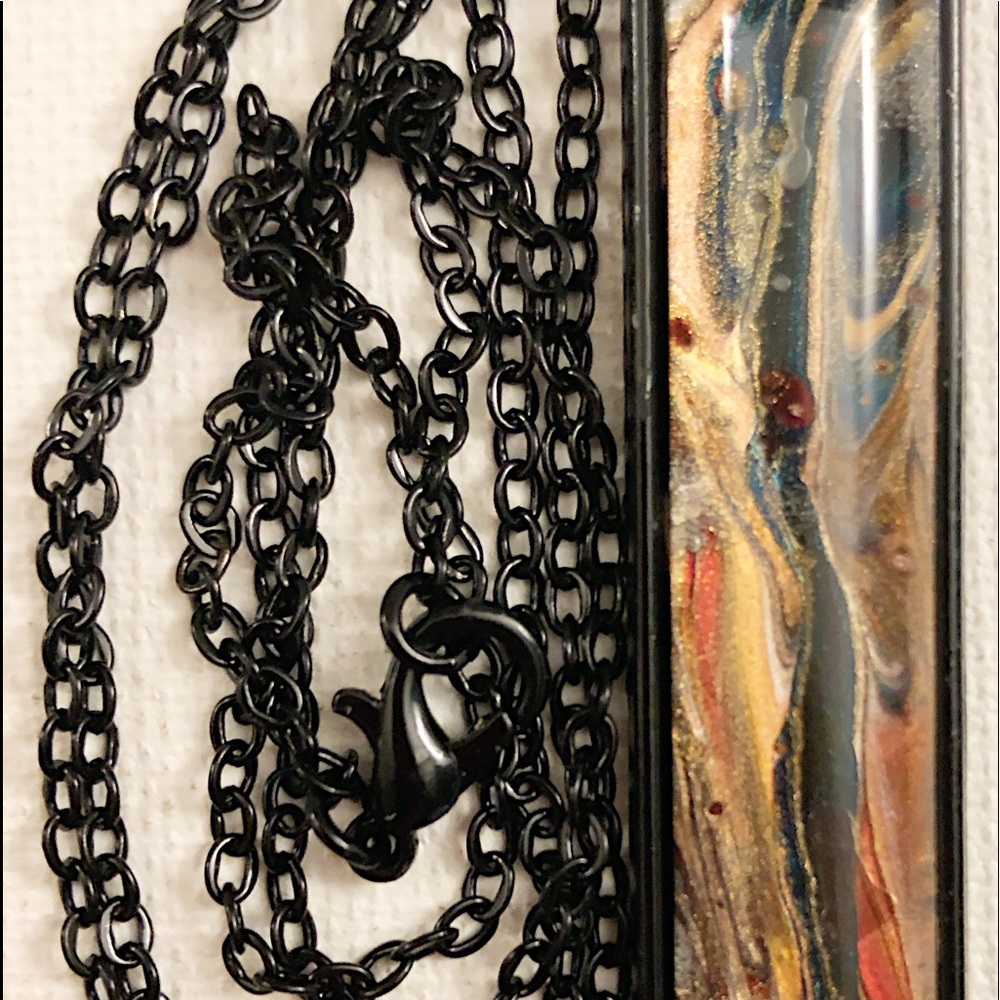Acrylic Art Necklace